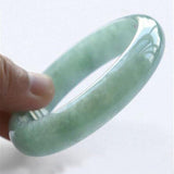 Myanmar Jade Light Green Bracelet 54mm-64mm Female Gift for Her