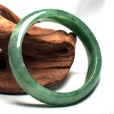 Natural Burmese Jadeite Dark Green 54-62mm Bracelet Princess Gift