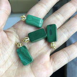 Malachite Pendant 925 Silver Plated High Jewelry Gift Women