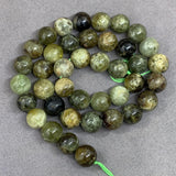 Green Garnet 6/8/10mm Natural Stone Loose Beads for DIY Jewelry