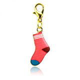 Rainbow Stocking Charms Lobster Clasp Alloy DIY Pendants