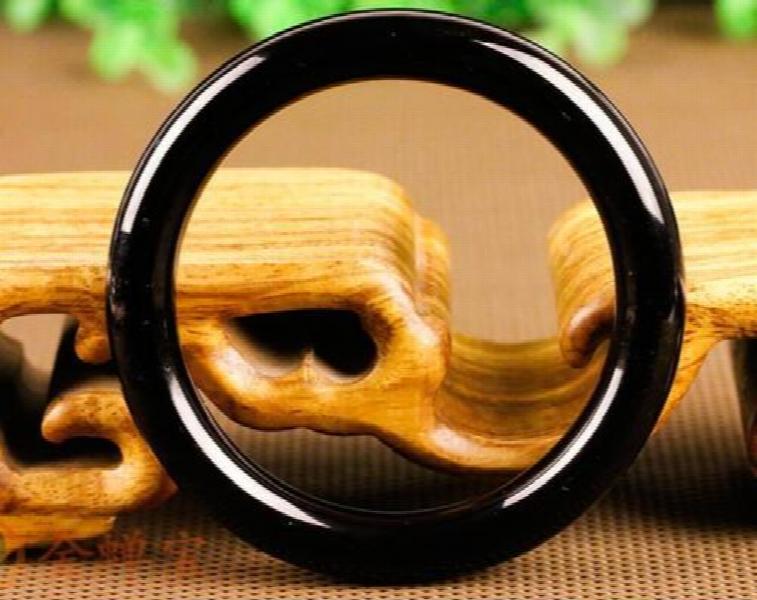 Koraba Natural Agate Chalcedony Women Bangle Real Jade Bracelet