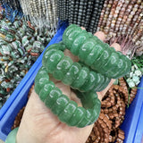 Green Aventurine Bridge Bracelet 8x21mm Wholesale