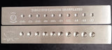 Tungsten Wire Drawplate 52 Holes 0.26-4.10mm Round