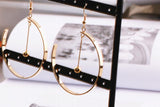 Copper C Shaped Pendant for DIY Jewelry Making