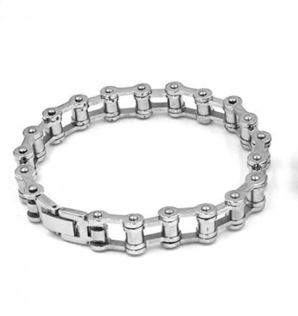 Stainless Steel Punk Biker Bracelet SJB0383A