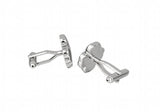 Sunnylink Men's Four-leaf Clover Cufflinks L1105 18mm