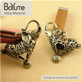 BoYuTe Elephant Charm Pendant 44*35MM Antique Bronze Plated (10 Pieces/Lot)