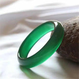 Natural Agate Chalcedony 54-62mm Bracelet Princess Jewelry Gift