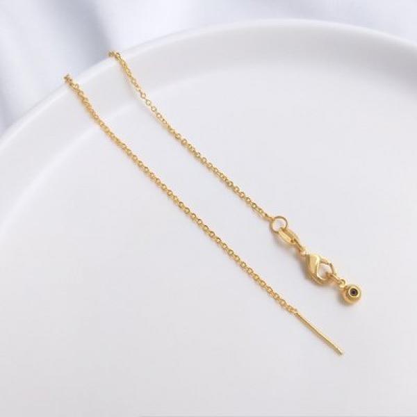 14k Filled Universal Bracelet Necklace Diy Jewelry Pin Adjustable Bracelet