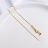14k Filled Universal Bracelet Necklace Diy Jewelry Pin Adjustable Bracelet
