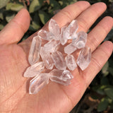 Quartz Raw Column Clear Crystal Healing Collectables DIY Pendant