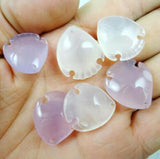 6PCS Turquoise Quartz Chalcedony Pendant For DIY Jewelry Making