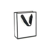 Creative Jewelry Gift Bag in Handbag Paper with Ribbon