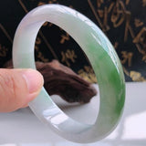 Zheru Jadeite Two-Color Bracelet 54mm-64mm