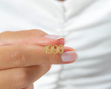 Number Earrings,Personalized Stainless Steel Earrings,Birthday Dainty Studs