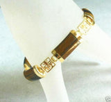 Natural Yellow Tiger Eye Fortune Luck Link Bracelet