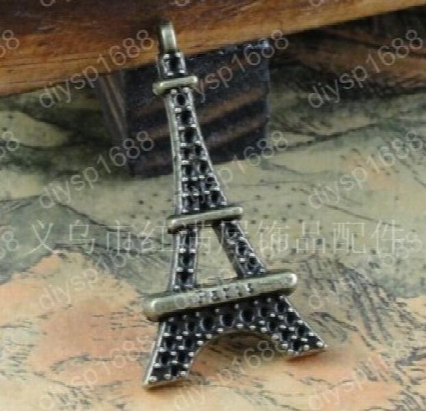 100pcs Eiffel Tower Charms Pendants DIY Jewelry Making 31*17MM