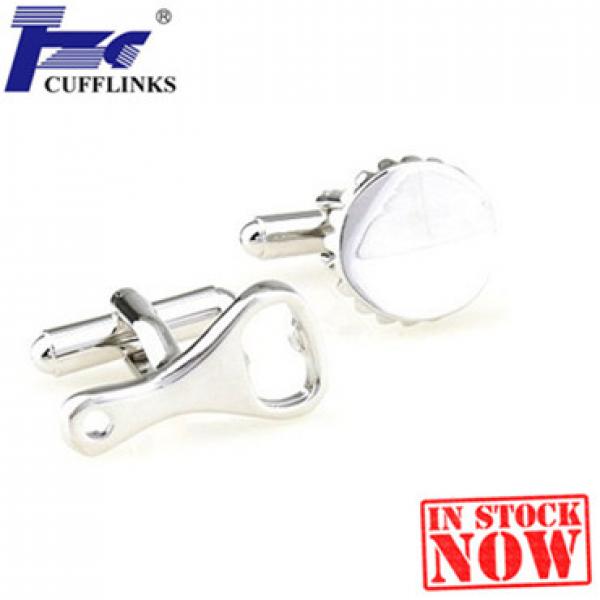 Cap and Opener Cufflink Cuff Link 2 Pairs