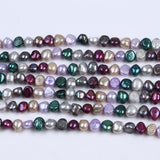 7-8mm Mixed Baroque Pearls Necklace DIY Beads
