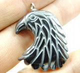 Natural Quartz Titanium Hematite Yingtou Gem Pendant for DIY Jewelry