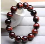 Natural Jade Jewelry Round Beads Bracelet Strand Elastic Bracelets for Women Men
