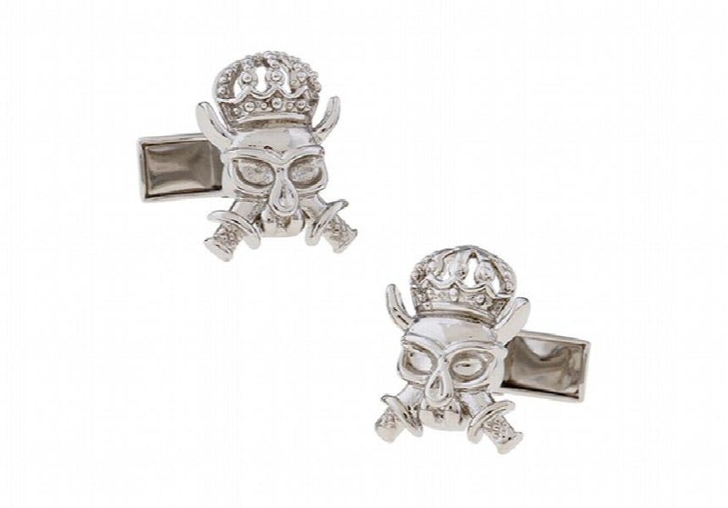 Skull Skeleton Cufflinks for Shirt L1636