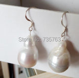 Baroque Cultured Pearl Earrings 12*15mm