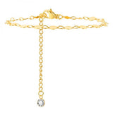 Leaf Zircon Bracelet for Women, Party Gift
