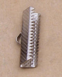 100pcs Antique Bronze/Silver/Gold Ribbon Connect Clasps Jewelry Accessori