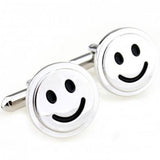 Smile Cufflink Set - 2 Pairs Promotion