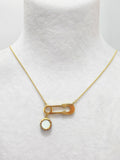 316L Stainless Steel Pendant Necklace, Gift for Mom, Charm Jewelry