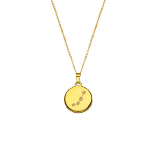 18K Constellation Pendant Necklace for Lover Jewelry