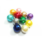 20mm Faceted Acrylic Pearl Chunky Beads 100pcs