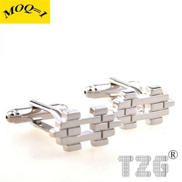 Elegant Metal Cufflink Set