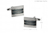 Sunnylink Dog Brown Cufflinks for Shirt L1152