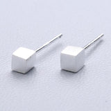 925 Silver Cat Star Stud Earrings Allergy-Free Gift
