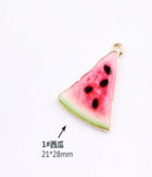 DIY Fruit Floating Pendant Charm Craft for Bracelet