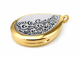 Stainless Steel Aromatherapy Diffuser Locket Pendant