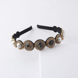 Baroque Rhinestone Headband Bridal Hair Accessories