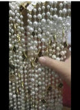 Long Multi-Layer Pearl Necklace with Xiangfeng Pendant
