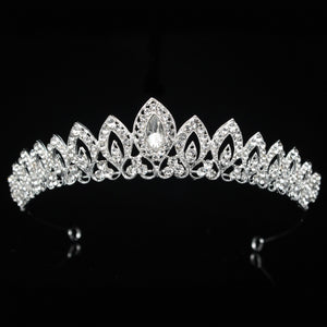 Crystal Wedding Bridal Tiara Crowns for Women Princess Hair Ornament