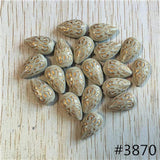 600pcs 18x11mm Acrylic Teardrop Beads for DIY Jewelry