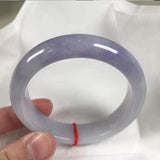 Natural Burmese Jadeite Light Purple Bracelet Princess Jewelry Gift