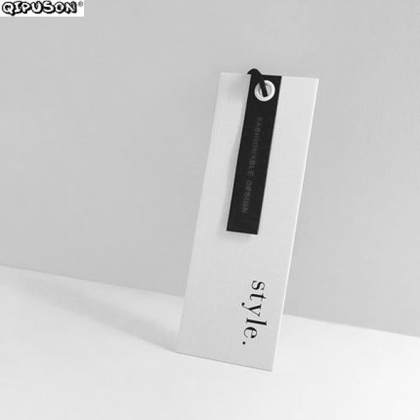PK014 Foil Hang Tag Printing Personal Logo for Clothing