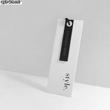 PK014 Foil Hang Tag Printing Personal Logo for Clothing