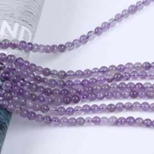 Amethyst Loose Gemstone Beads 8mm DIY String