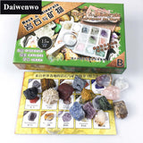 Mixed Rock Minerals Collection Set of 15 Pieces