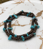 Men's African Beaded Surfer Necklace