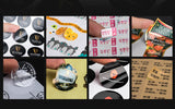 Transparent Thank You Label Sticker Circular Sealing DIY Label